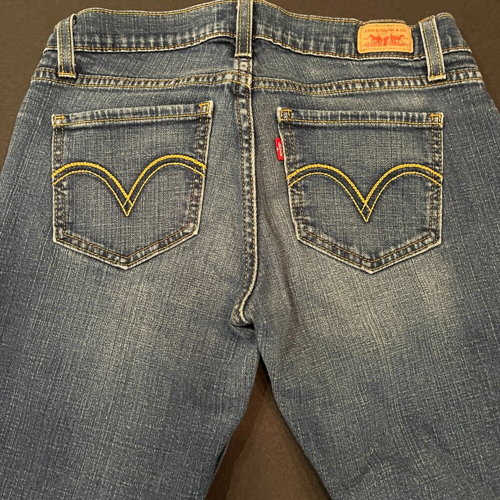 Levis 524 Jeans Women Too Superlow Low Rise Bootcut – size 7